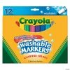 MW 12-Color Bold Crayola® Cone Tip Washable Markers 2 MW 12-Color Bold Crayola® Cone Tip Washable Markers -Kids Art Supplies Store 12 color bold crayola cone tip washable markers73 44006