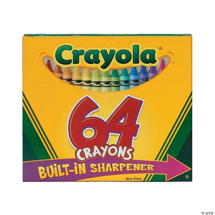 MW 64-Color Crayola® Crayons 3 MW 64-Color Crayola® Crayons