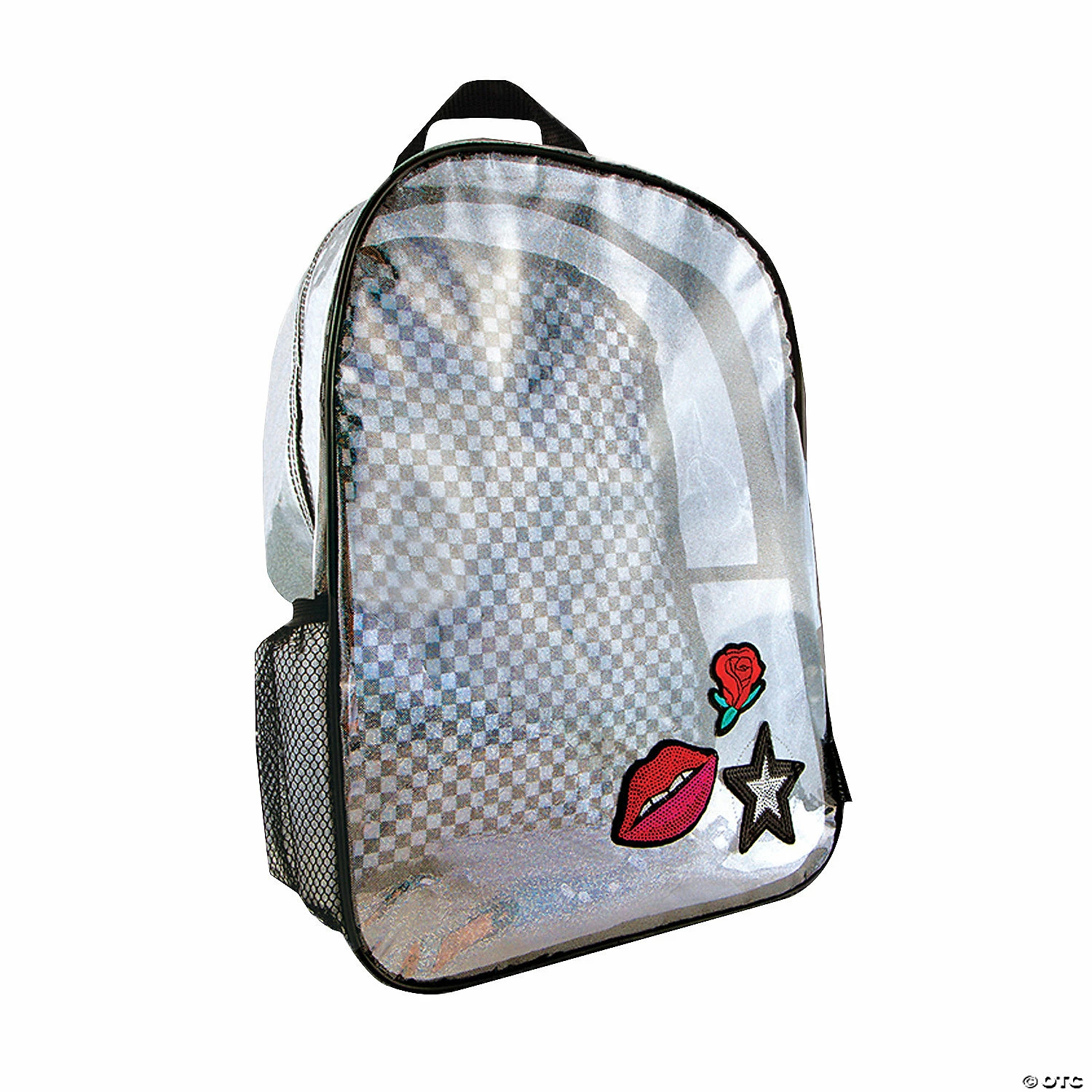 MW Clear Transparent Holographic Backpack 3 MW Clear Transparent Holographic Backpack