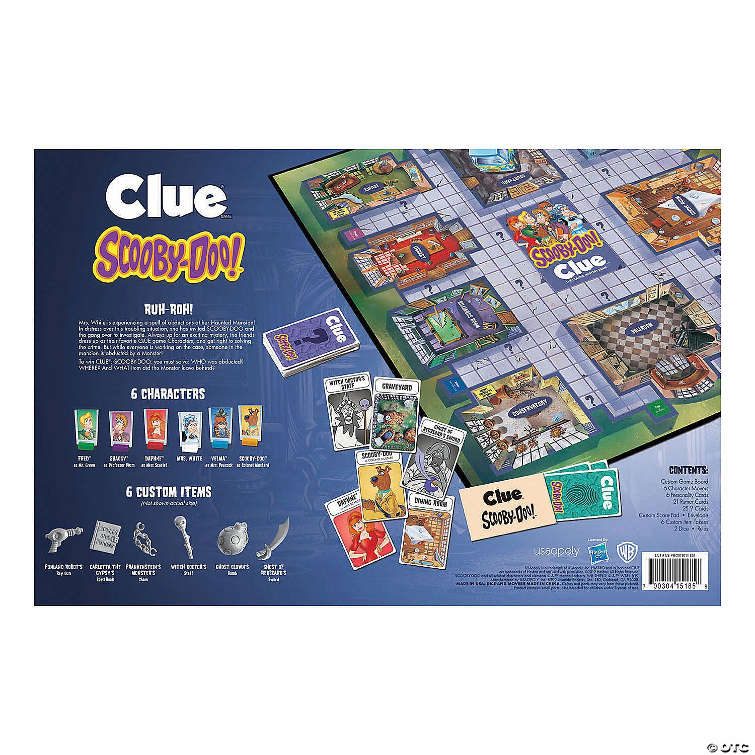 MW CLUE®: Scooby-Doo Game 6 MW CLUE®: Scooby-Doo Game - Image 4