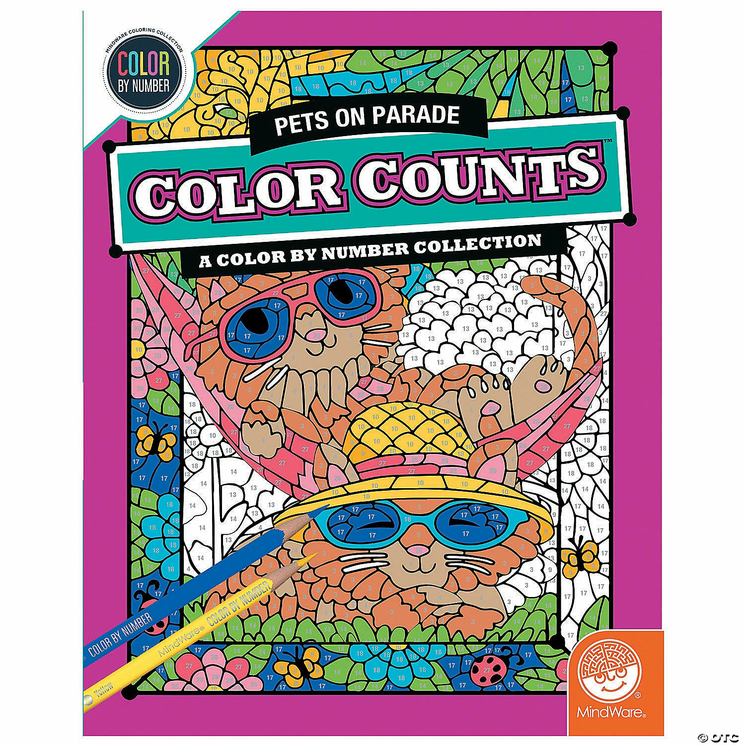 MW Color By Number Color Counts: Pets On Parade 3 MW Color By Number Color Counts: Pets On Parade