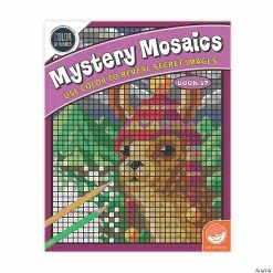 MW Color By Number Mystery Mosaics: Book 17