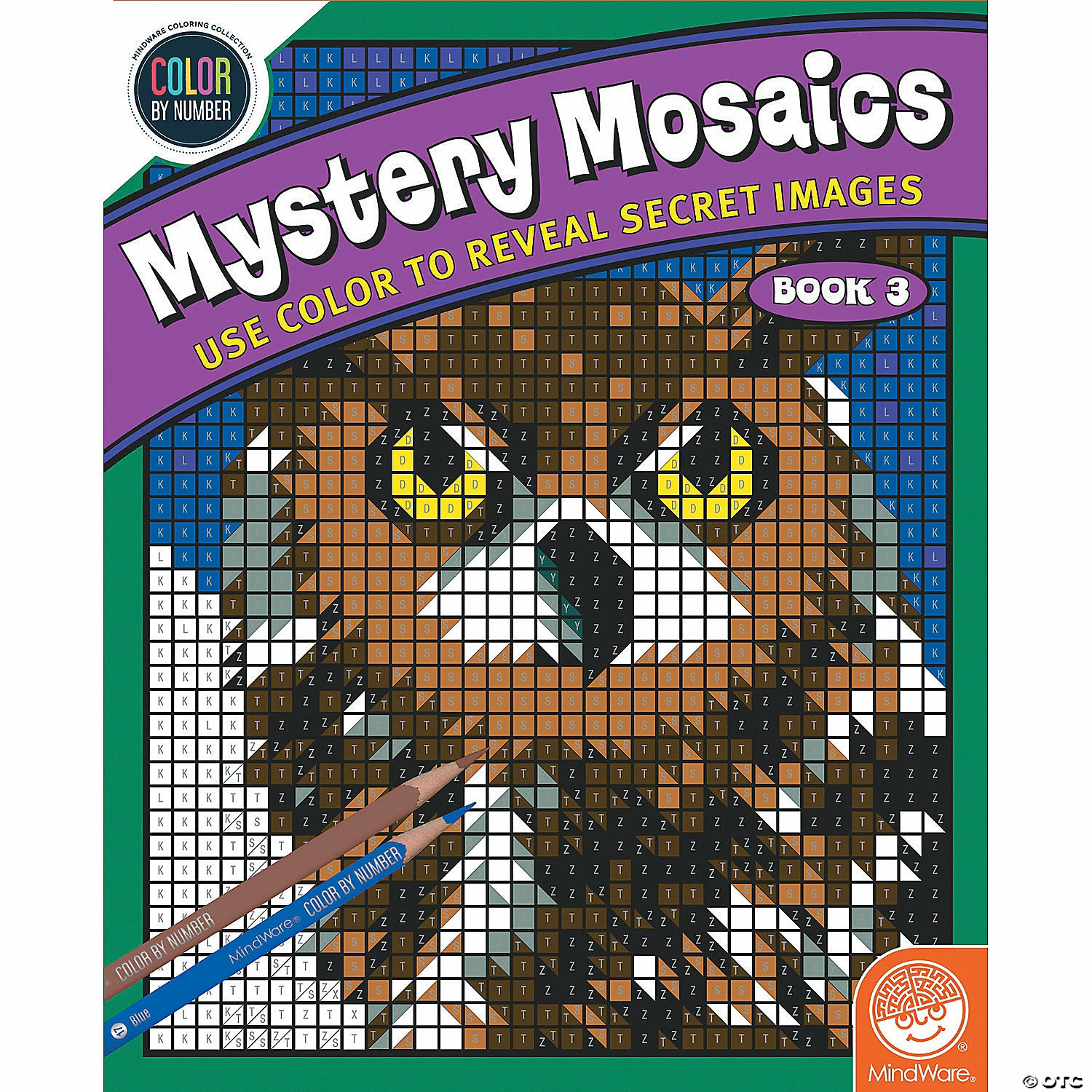 MW Color By Number Mystery Mosaics: Book 3 3 MW Color By Number Mystery Mosaics: Book 3