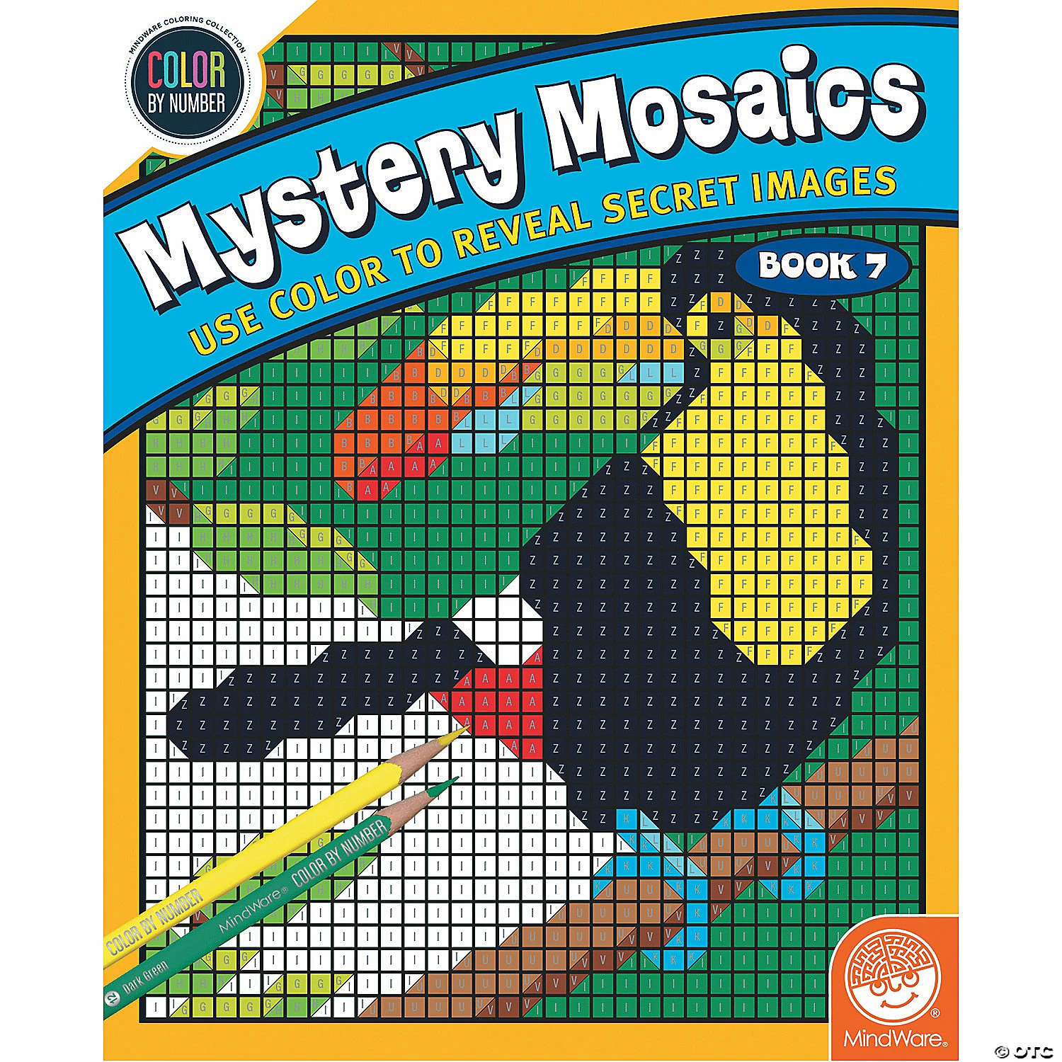 MW Color By Number Mystery Mosaics: Book 7 3 MW Color By Number Mystery Mosaics: Book 7