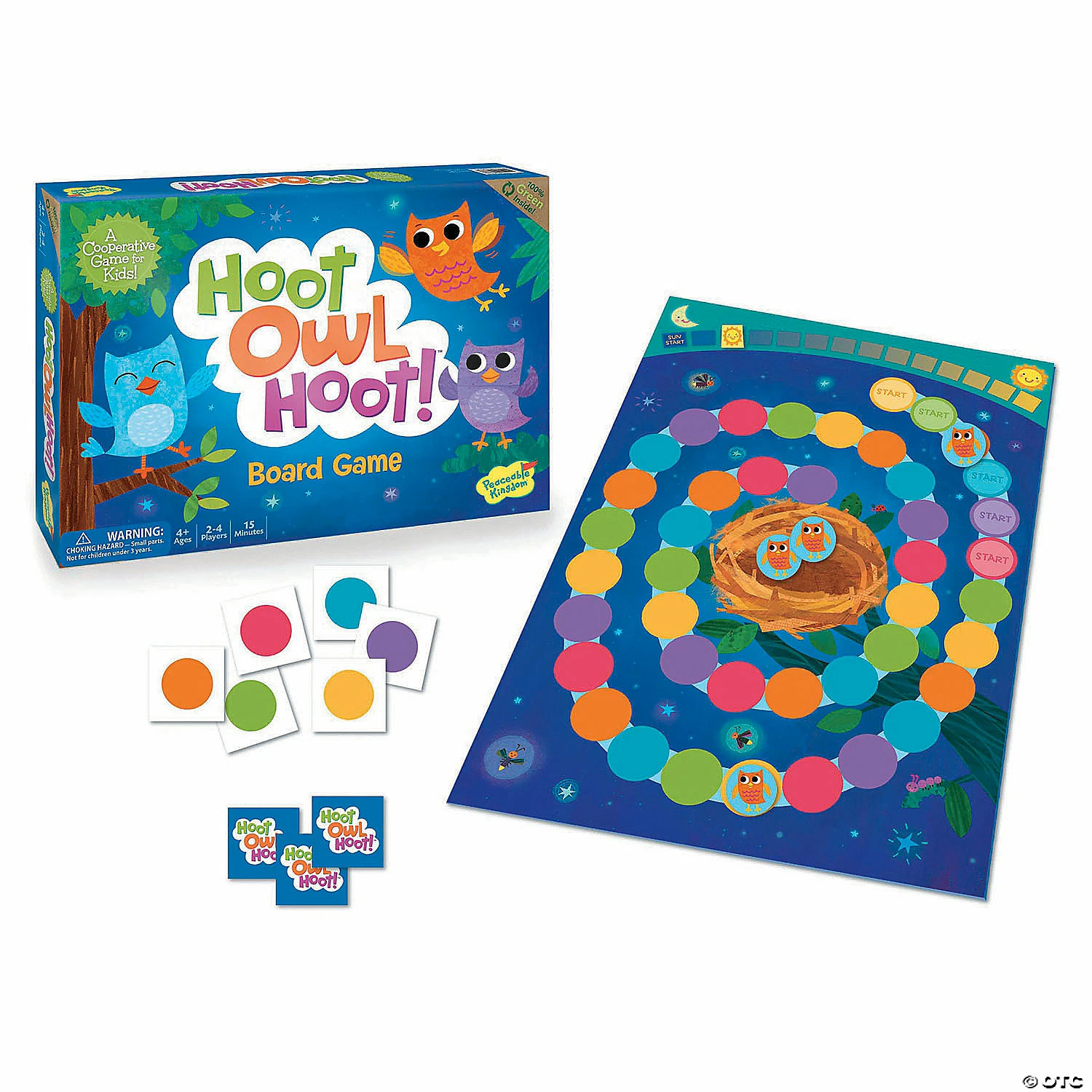 MW Count Your Chickens And Hoot Owl Hoot: Set Of 2 4 MW Count Your Chickens And Hoot Owl Hoot: Set Of 2 - Image 2