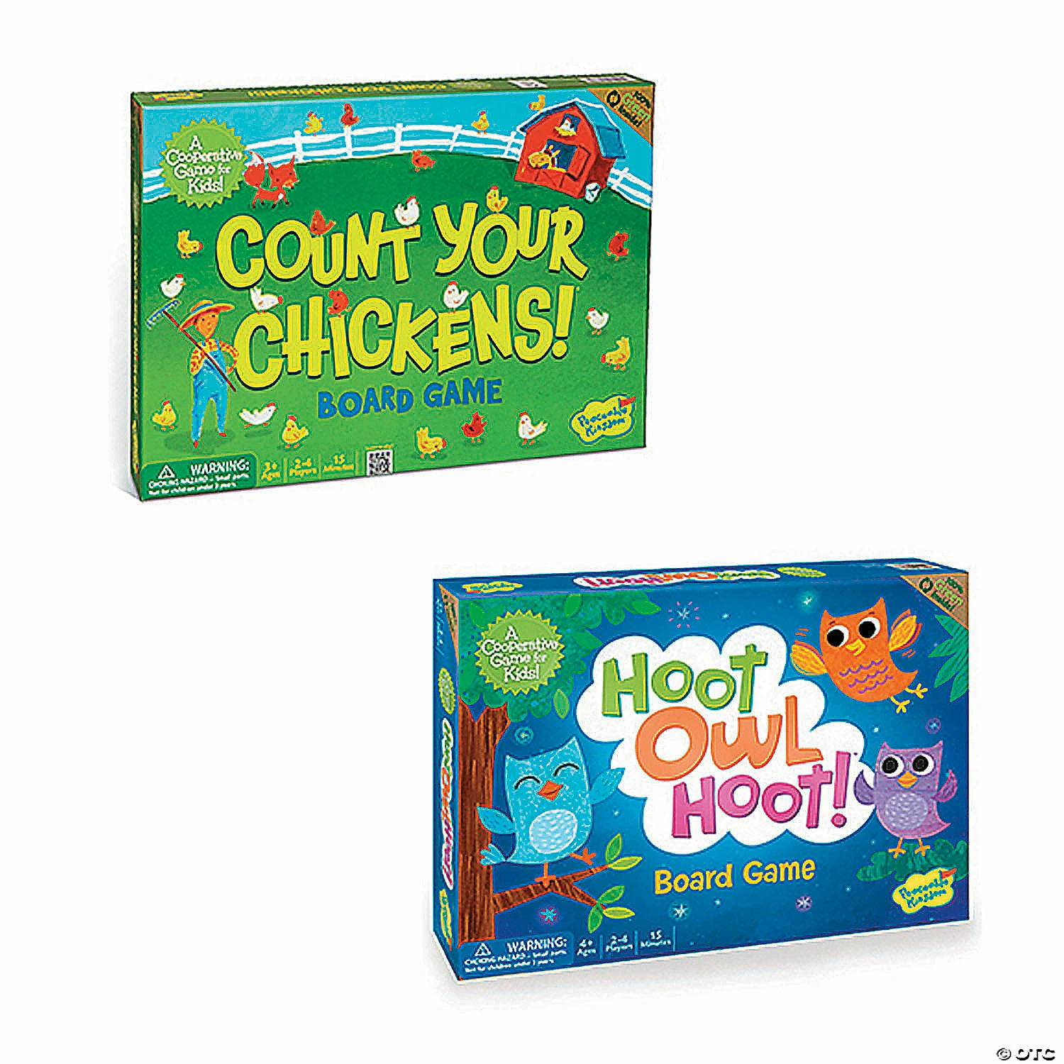 MW Count Your Chickens And Hoot Owl Hoot: Set Of 2 3 MW Count Your Chickens And Hoot Owl Hoot: Set Of 2