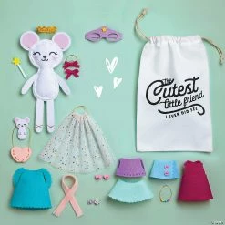 MW Craft-tastic Make A Mouse Friend Craft Kit -Kids Art Supplies Store craft tastic make a mouse friend craft kit14109225 a02