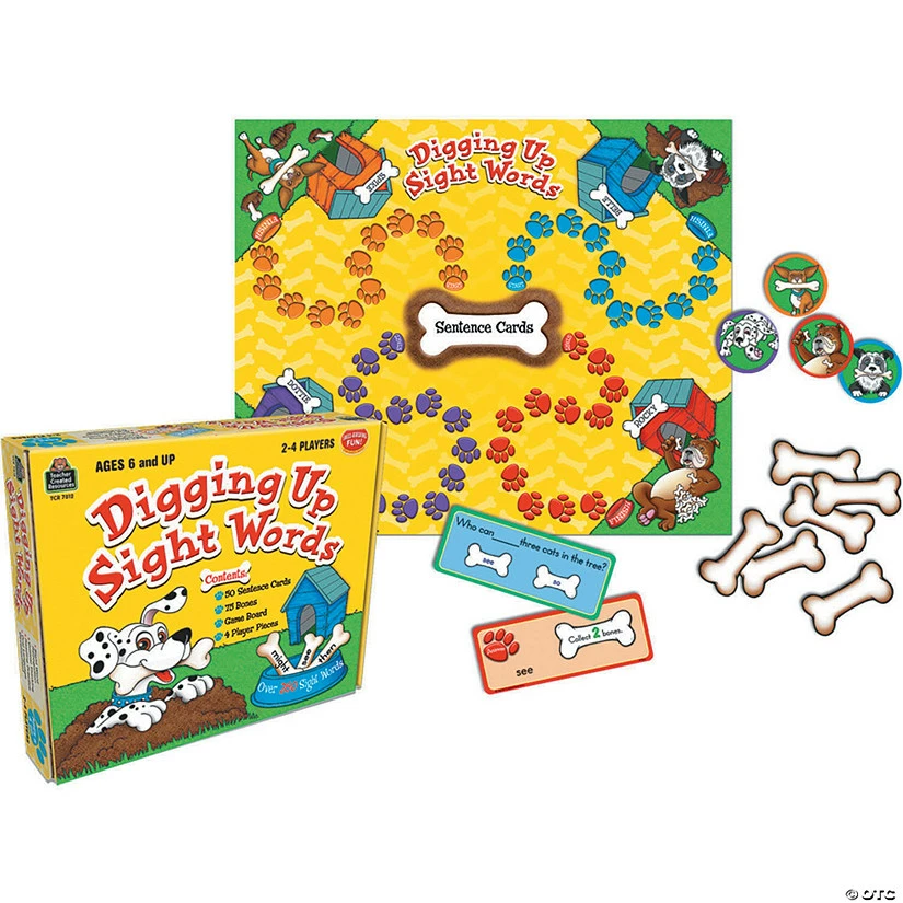 MW Digging Up Sight Words Game 3 MW Digging Up Sight Words Game