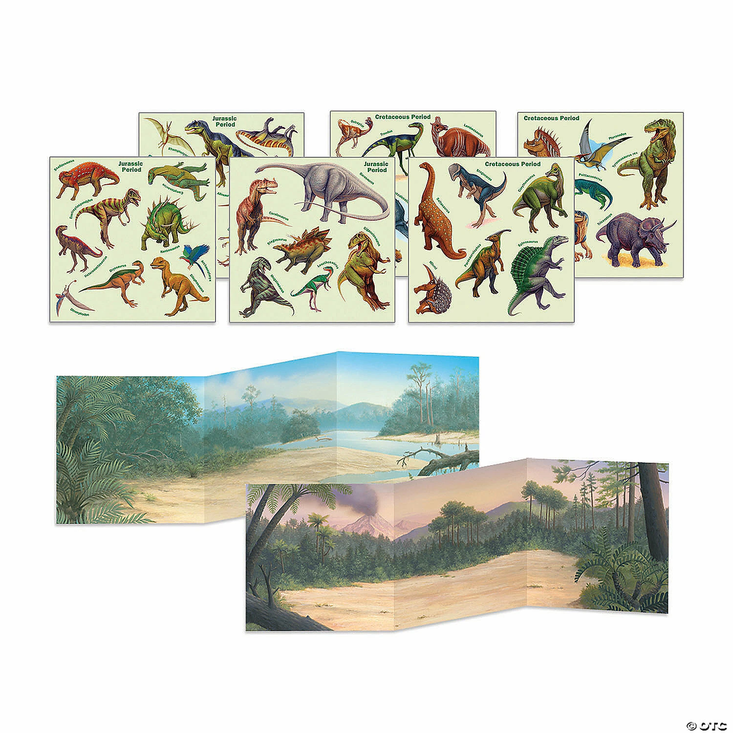 MW Dinosaur Reusable Sticker Tote 4 MW Dinosaur Reusable Sticker Tote - Image 2