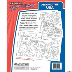 MW Extreme Dot To Dot: Around The USA 7 MW Extreme Dot To Dot: Around The USA -Kids Art Supplies Store extreme dot to dot around the usa54005 a02
