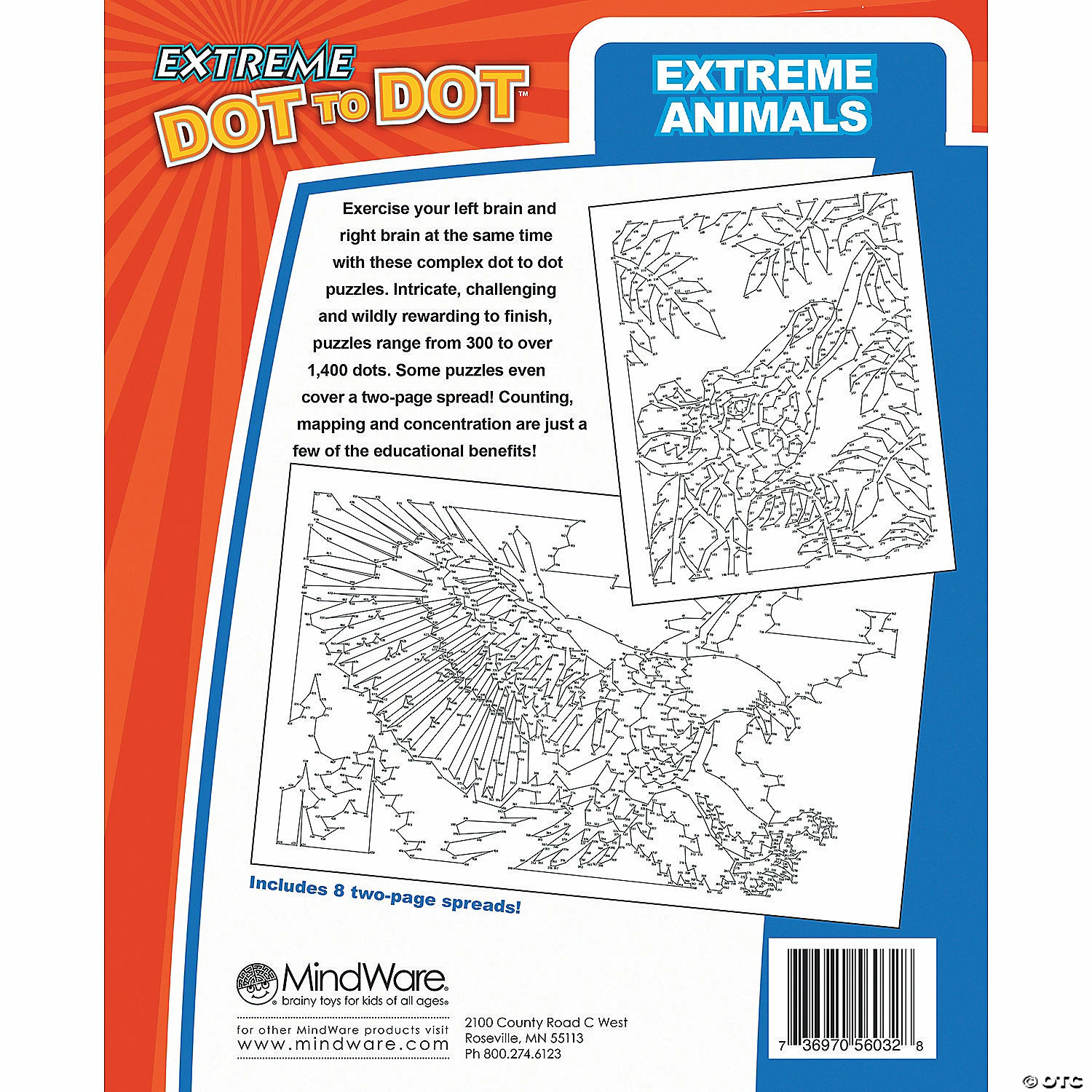 MW Extreme Dot To Dot: Extreme Animals 4 MW Extreme Dot To Dot: Extreme Animals - Image 2