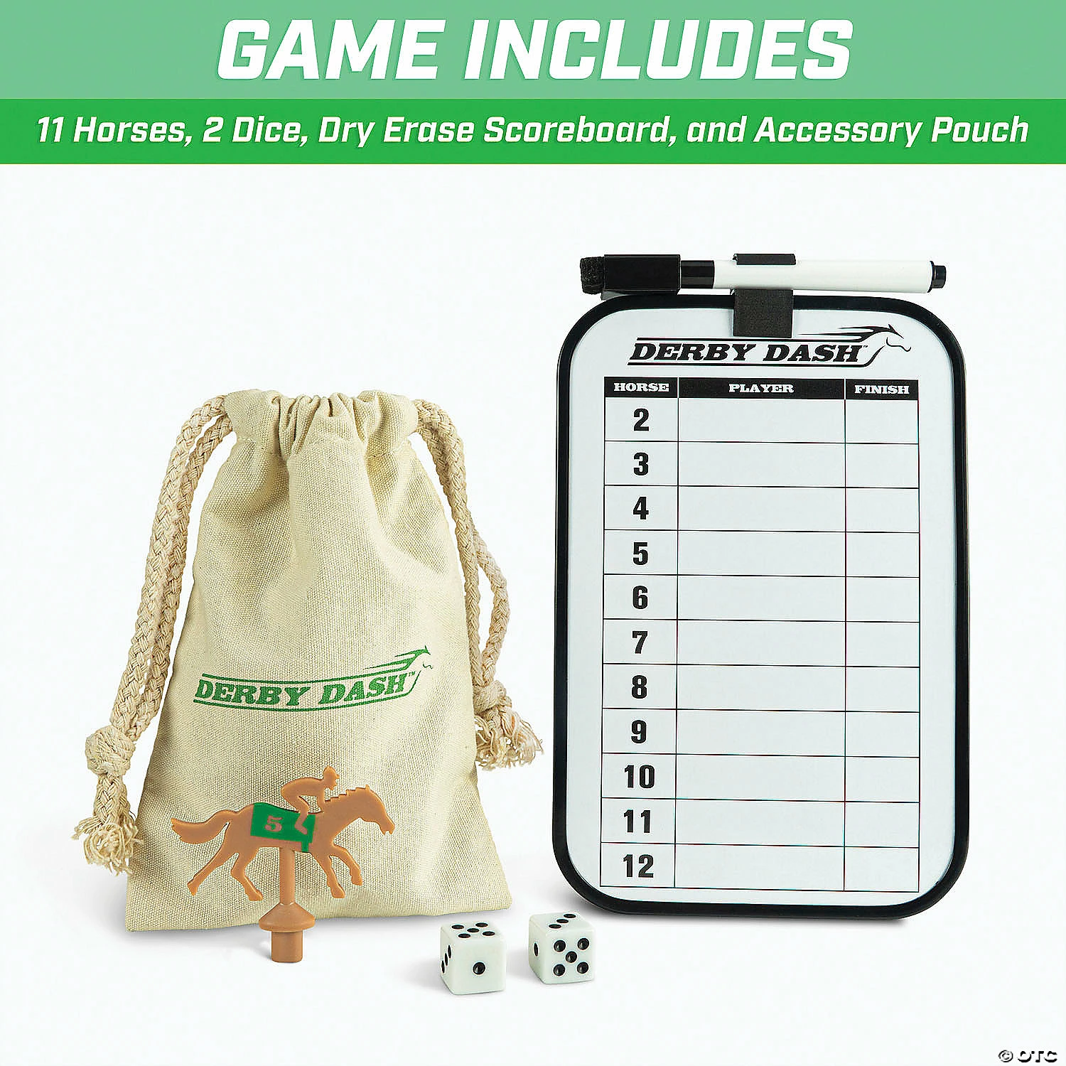 MW GoSports - Derby Dash Horse Race Game Set 4 MW GoSports - Derby Dash Horse Race Game Set - Image 2