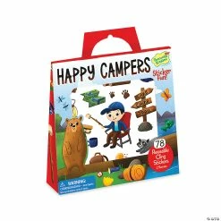 MW Happy Campers Reusable Sticker Tote