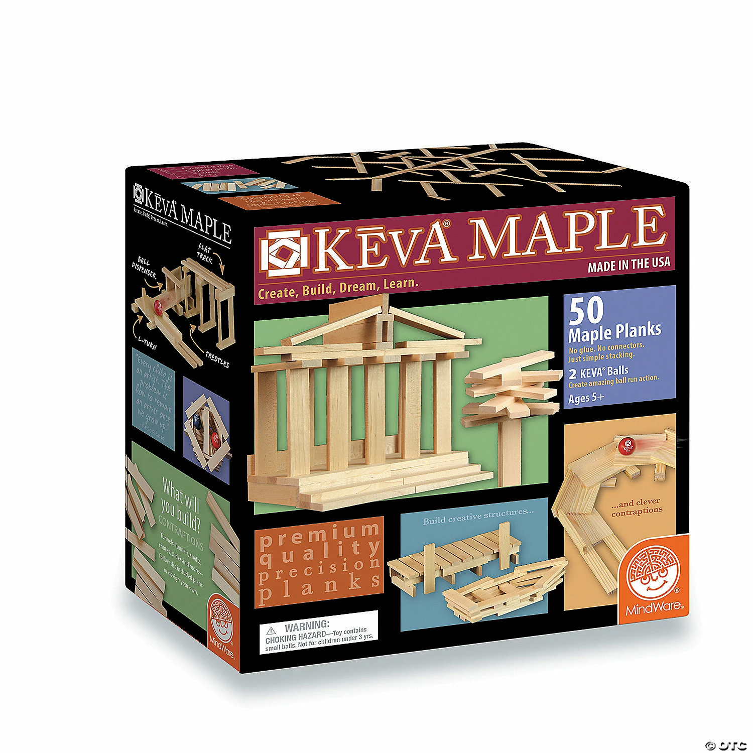 MW KEVA Maple: 50 Plank Set 3 MW KEVA Maple: 50 Plank Set