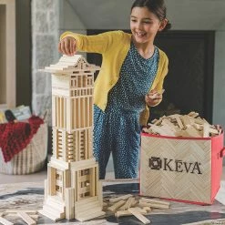 MW KEVA® Structures: 600 Plank Set With FREE Bonus Planks & Storage Bin