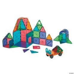 MW Magna-Tiles® 148 Piece Set With FREE Storage Bin -Kids Art Supplies Store magna tiles 148 piece set with free storage bin13822656 a02