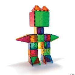 MW Magna-Tiles® 148 Piece Set With FREE Storage Bin -Kids Art Supplies Store magna tiles 148 piece set with free storage bin13822656 a03