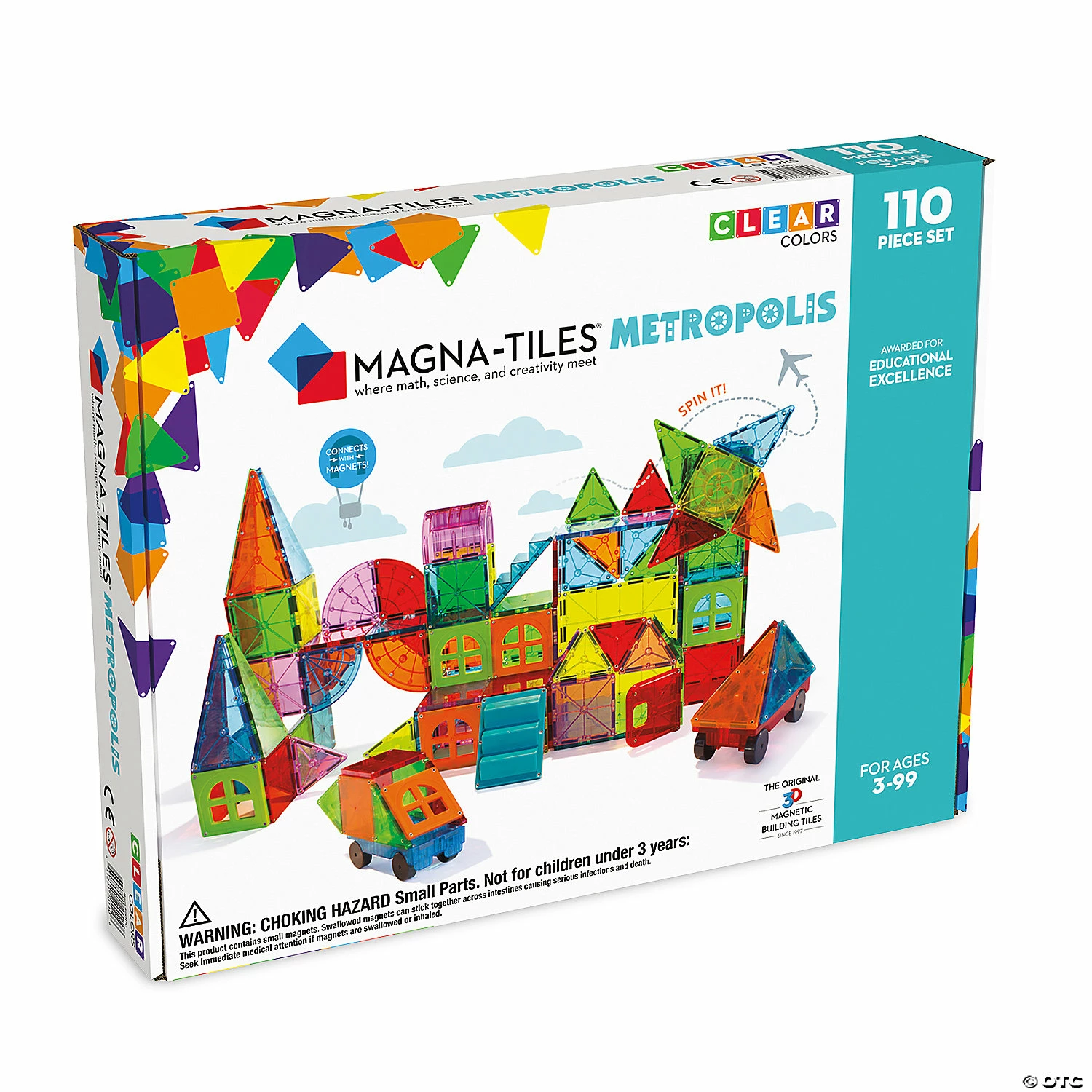 MW Magna-Tiles® Metropolis With FREE Storage Bin 4 MW Magna-Tiles® Metropolis With FREE Storage Bin - Image 2