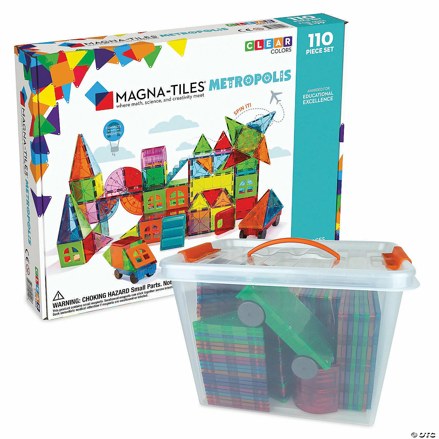MW Magna-Tiles® Metropolis With FREE Storage Bin 5 MW Magna-Tiles® Metropolis With FREE Storage Bin - Image 3