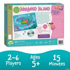 MW Mermaid Island Cooperative Game 11 MW Mermaid Island Cooperative Game -Kids Art Supplies Store mermaid island cooperative gamegm107 a04