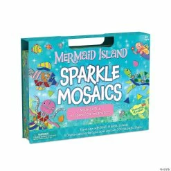 MW Mermaid Island Sparkle Mosaics 11 MW Mermaid Island Sparkle Mosaics -Kids Art Supplies Store mermaid island sparkle mosaicsms01 a05