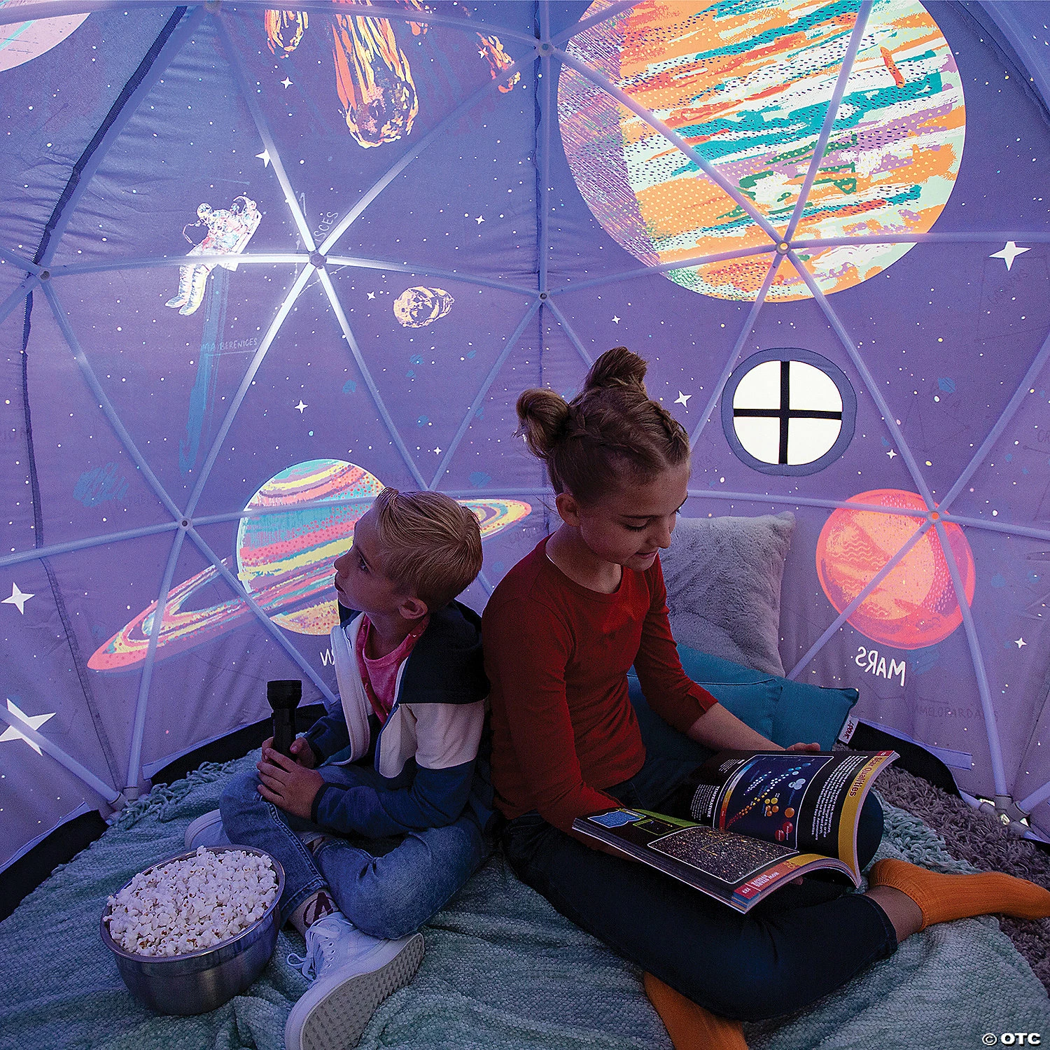 MW Oh So Fun! Deluxe Glow-in-the-Dark Space Fort 4 MW Oh So Fun! Deluxe Glow-in-the-Dark Space Fort - Image 2