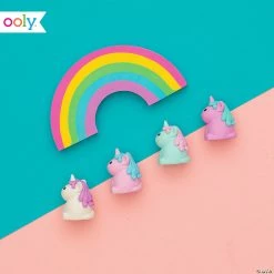 MW Ooly Unique Unicorn Strawberry Scented Erasers 10 MW Ooly Unique Unicorn Strawberry Scented Erasers -Kids Art Supplies Store ooly unique unicorn strawberry scented erasers13971134 a03