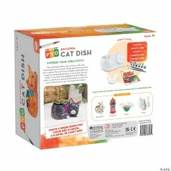 MW Paint Your Own Porcelain Cat Dish 11 MW Paint Your Own Porcelain Cat Dish -Kids Art Supplies Store paint your own porcelain cat dish14122375 a05