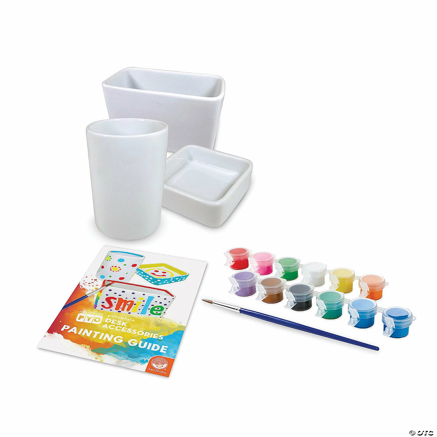 MW Paint Your Own Porcelain: Desk Accessories 4 MW Paint Your Own Porcelain: Desk Accessories - Image 2