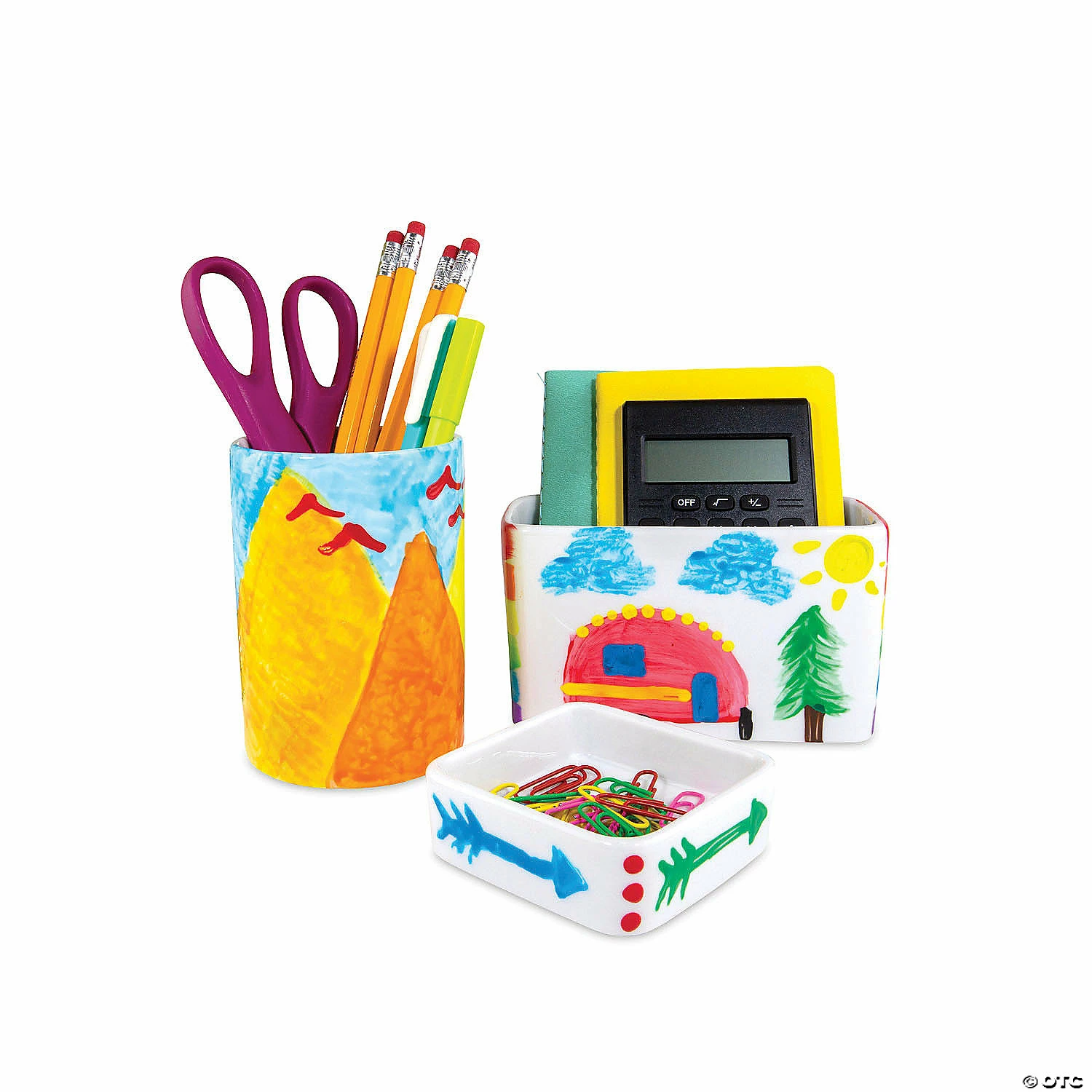 MW Paint Your Own Porcelain: Desk Accessories 5 MW Paint Your Own Porcelain: Desk Accessories - Image 3