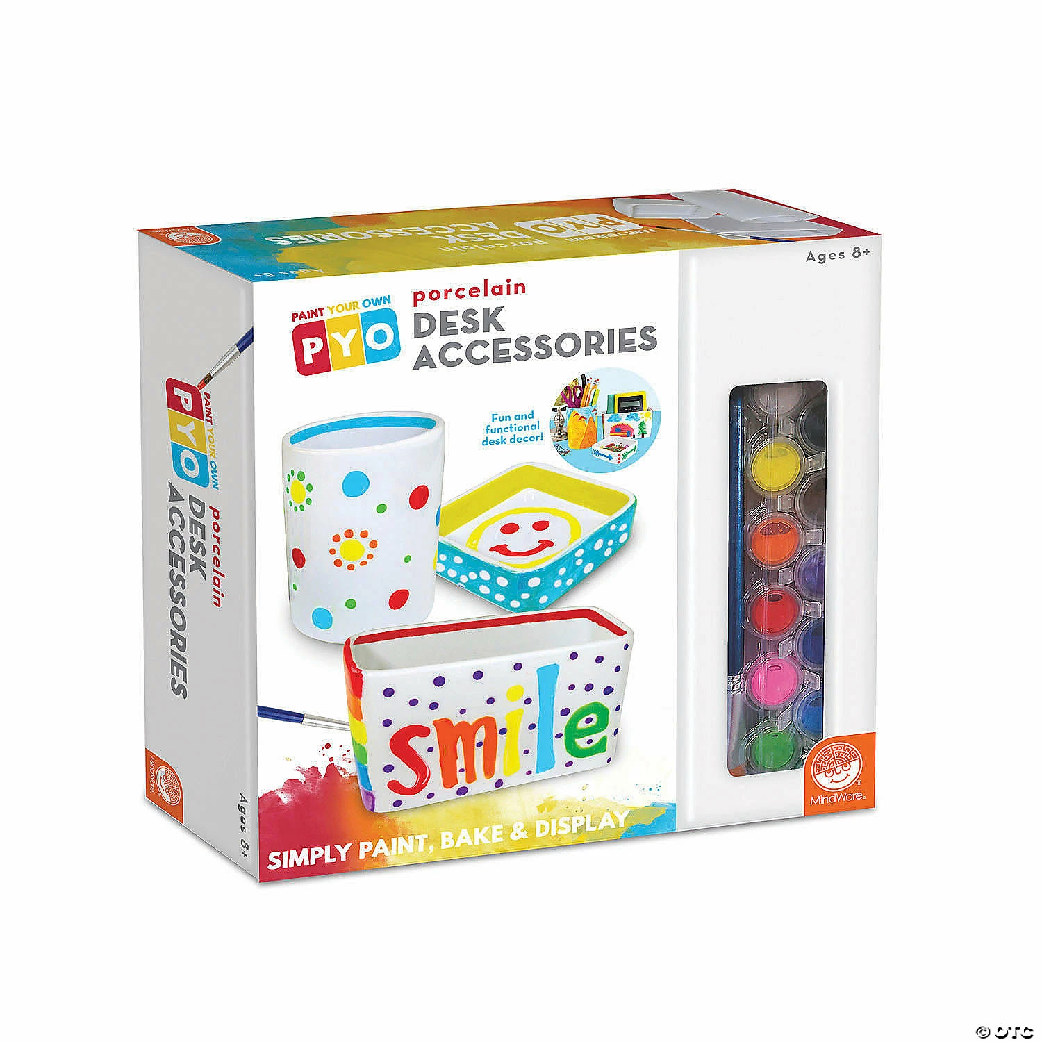 MW Paint Your Own Porcelain: Desk Accessories 3 MW Paint Your Own Porcelain: Desk Accessories