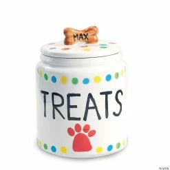 MW Paint Your Own Porcelain: Dog Treat Jar -Kids Art Supplies Store paint your own porcelain dog treat jar13980303 a03