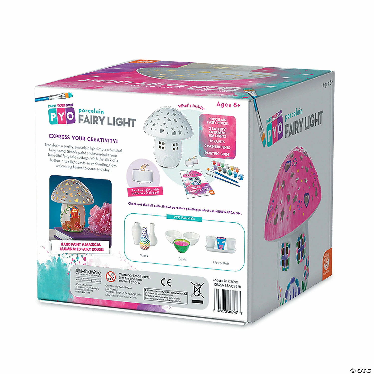MW Paint Your Own Porcelain Fairy Light 7 MW Paint Your Own Porcelain Fairy Light - Image 5