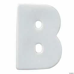MW Paint Your Own Porcelain Letter B