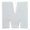 MW Paint Your Own Porcelain Letter M -Kids Art Supplies Store paint your own porcelain letter m13827202