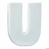 MW Paint Your Own Porcelain Letter U 1 MW Paint Your Own Porcelain Letter U -Kids Art Supplies Store paint your own porcelain letter u13827210
