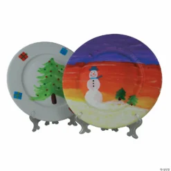 MW Paint Your Own Porcelain: Plates -Kids Art Supplies Store paint your own porcelain plates68430 a04