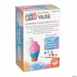 MW Paint Your Own Porcelain Vase: Single -Kids Art Supplies Store paint your own porcelain vase single13788439 a04