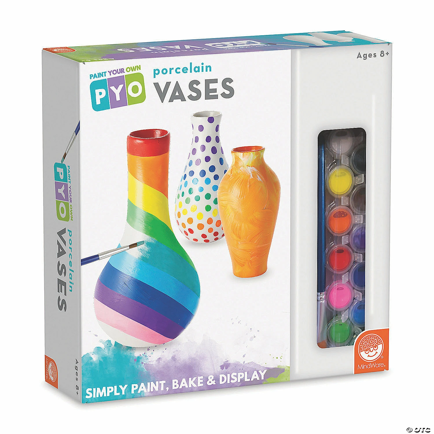 MW Paint Your Own Porcelain Vases 6 MW Paint Your Own Porcelain Vases - Image 4