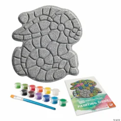 MW Paint Your Own Stepping Stone: Bunny -Kids Art Supplies Store paint your own stepping stone bunny13980300 a02
