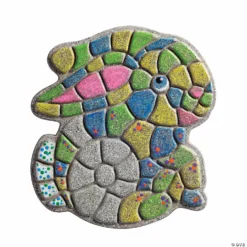 MW Paint Your Own Stepping Stone: Bunny -Kids Art Supplies Store paint your own stepping stone bunny13980300 a03