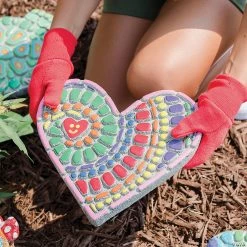 MW Paint Your Own Stepping Stone: Heart 11 MW Paint Your Own Stepping Stone: Heart -Kids Art Supplies Store paint your own stepping stone heart13818688 a05
