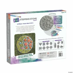 MW Paint Your Own Stepping Stone: Moon And Stars -Kids Art Supplies Store paint your own stepping stone moon and stars13947327 a05