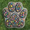 MW Paint Your Own Stepping Stone: Paw Print -Kids Art Supplies Store paint your own stepping stone paw print13980301