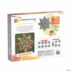 MW Paint Your Own Stepping Stone: Sun -Kids Art Supplies Store paint your own stepping stone sun13947328 a05
