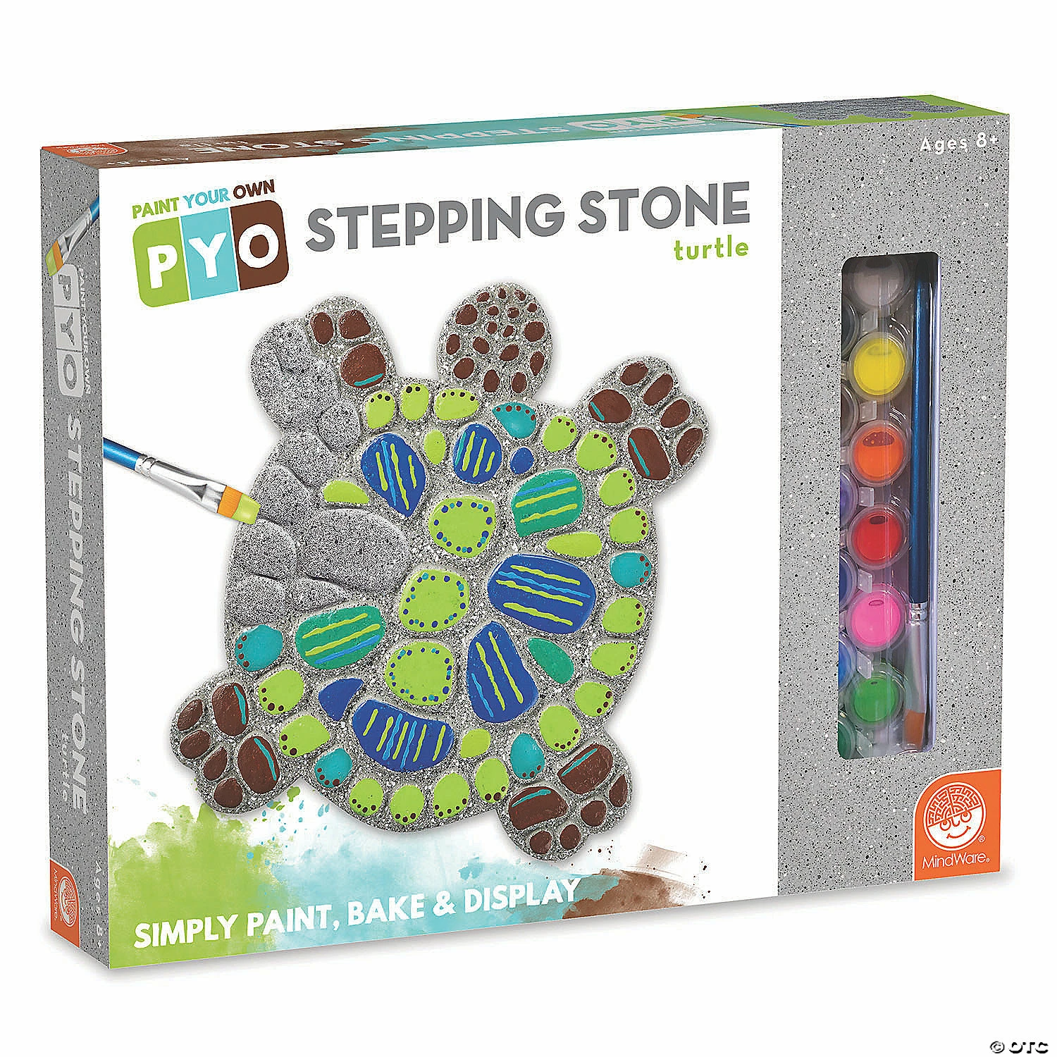 MW Paint Your Own Stepping Stone: Turtle 4 MW Paint Your Own Stepping Stone: Turtle - Image 2