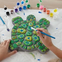 MW Paint Your Own Stepping Stone: Turtle 10 MW Paint Your Own Stepping Stone: Turtle -Kids Art Supplies Store paint your own stepping stone turtle68537 a03