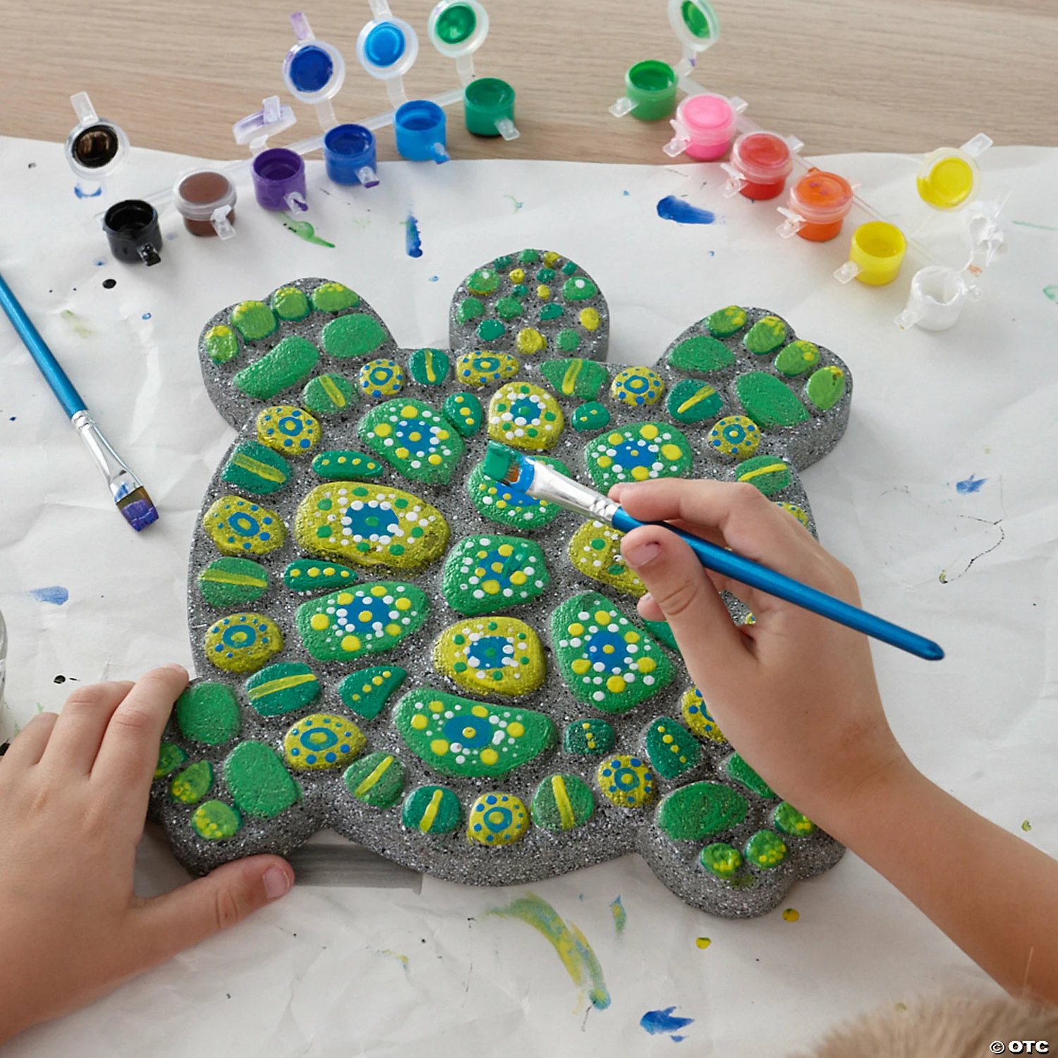 MW Paint Your Own Stepping Stone: Turtle 6 MW Paint Your Own Stepping Stone: Turtle - Image 4