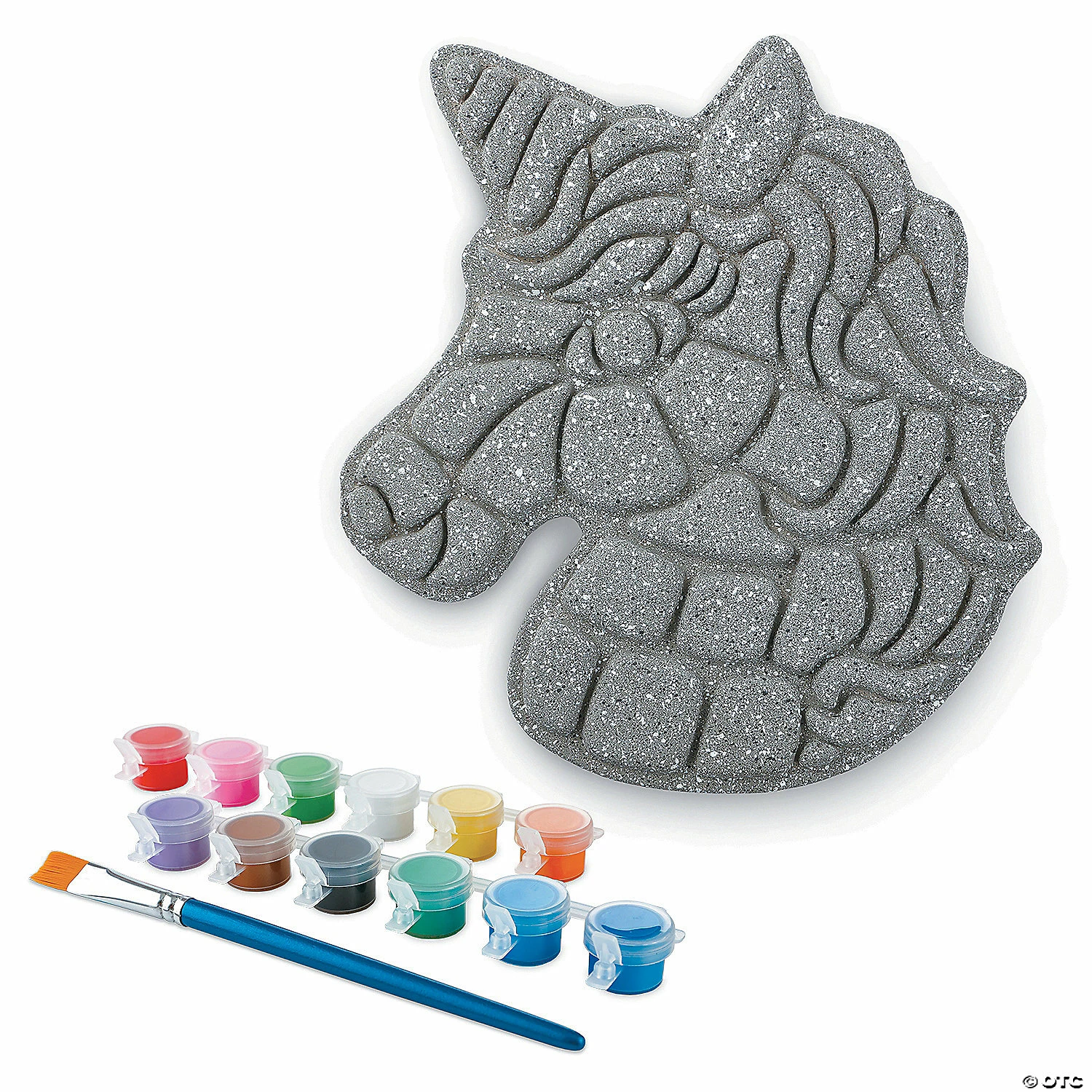 MW Paint Your Own Stepping Stone: Unicorn 4 MW Paint Your Own Stepping Stone: Unicorn - Image 2