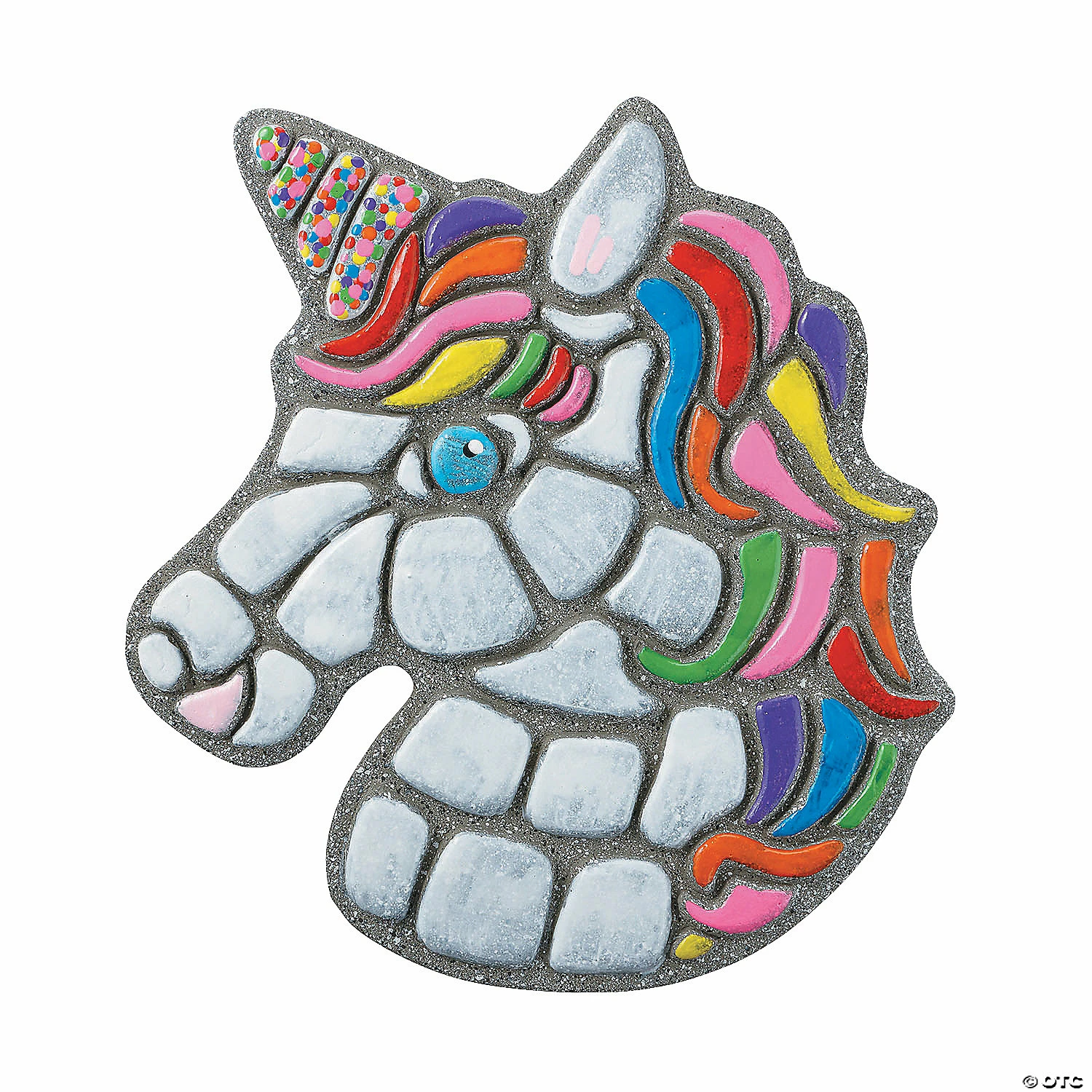 MW Paint Your Own Stepping Stone: Unicorn 5 MW Paint Your Own Stepping Stone: Unicorn - Image 3